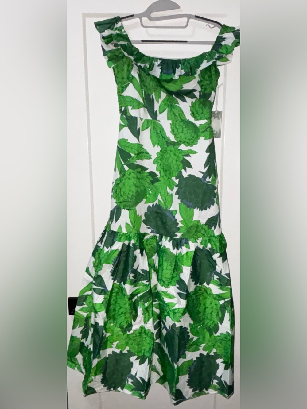 NWT Tuckernuck Hyacinth House Dandelion Floral Off-the-Shoulder Giselle Dress XS - Picture 3 of 13
